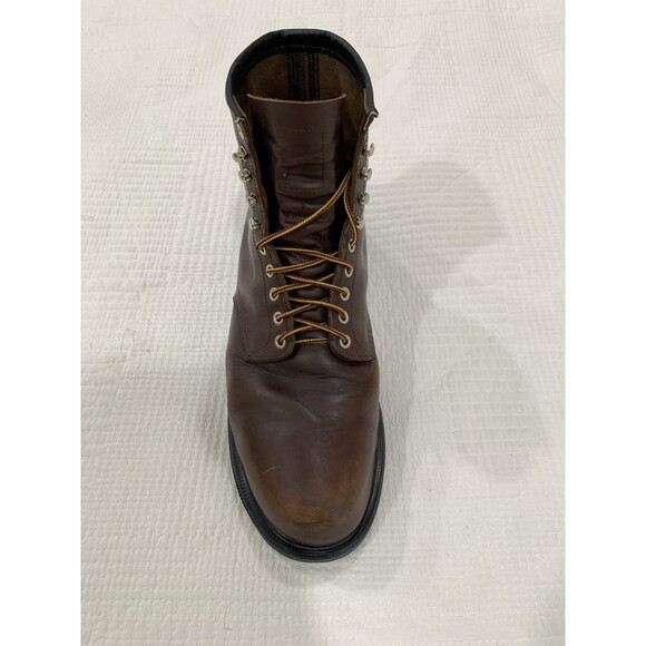 Men\'s Red Wing 2233 SuperSole 8 inch Safety Toe Lace-Up Work Lug Sole Boots 15 D main image 10